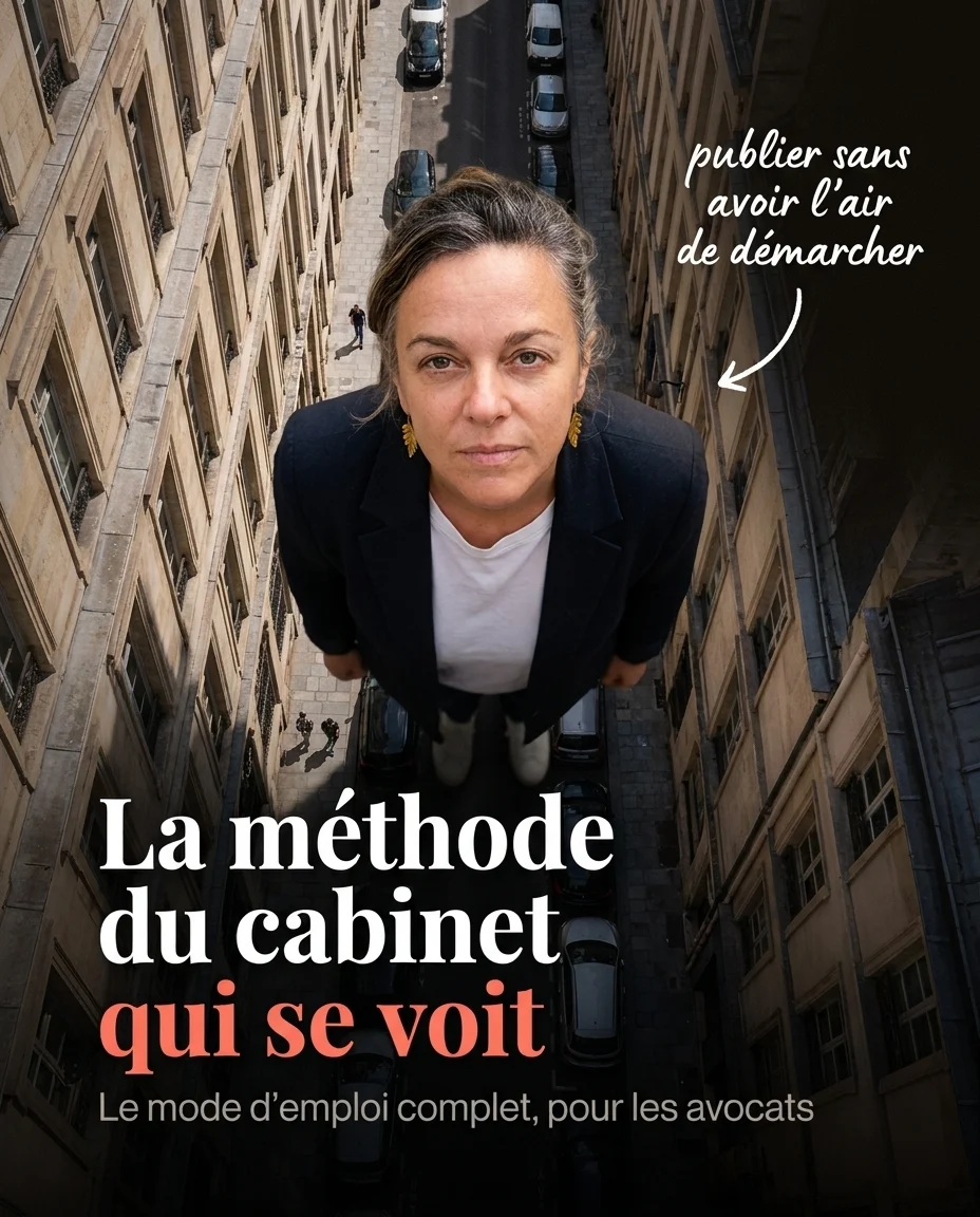 Le post cloné, refait pour un autre sujet : Publier quand on est avocat